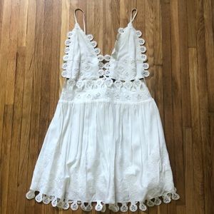 Mixology white summer dress